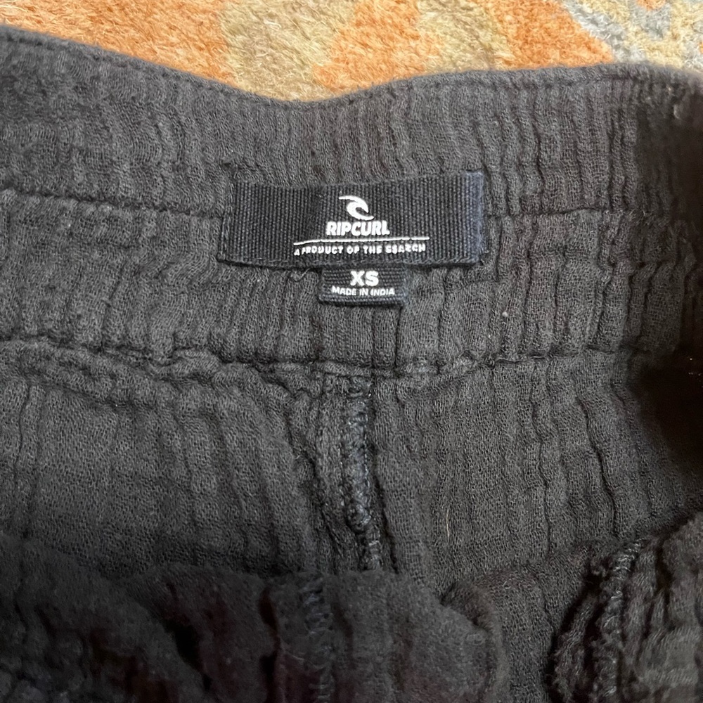 Rip Curl Black High Waist Women's Surf Shorts - Picture 8 of 14